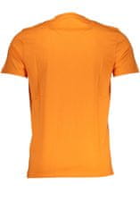 Harmont & Blaine  Perfektné Pánske Tričko Krátky Rukáv Oranžová Farba: oranžová, Veľkosť: XL