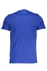 Harmont & Blaine  Perfektné Pánske Tričko Krátky Rukáv Modrá Farba: Modrá, Veľkosť: XL