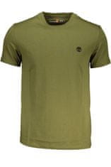 Timberland  Perfektné Pánske Tričko Krátky Rukáv Zelená Farba: Zelená, Veľkosť: M