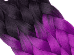 Sobex Syntetické vlasy na ombre farebné vrkoče