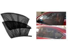 Sobex Flexibilné kryty bočných okien auta 2 ks.