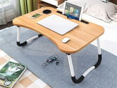 Sobex Składany stolik pod laptopa do łóżka podstawka