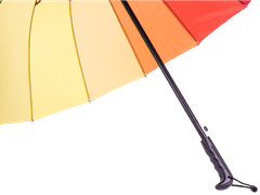 Sobex Duży parasol parasolka tęczowa wytrzymała automat