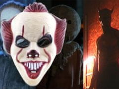 Sobex Halloween maska klauna pennywise klaun to