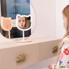 Kozmetické zrkadlo GIOperfect Pink Cat
