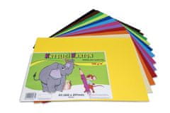 Kresliaci kartón A3 - farebný, 180g/m2, 60 listov, 12 farieb