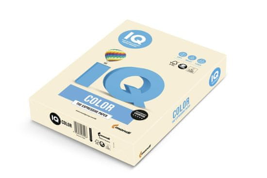 IQ Farebný papier A4 - krémový CR20, 80g/m2, 500 listov