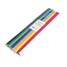 Krepový papier - rolka 50 x 200 cm, mix farieb, 10 ks