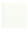 Filofax Náhradné listy do Notebook - A5 linkované