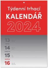 Kalendár 2024 nástenný: Trhací týždenný A5