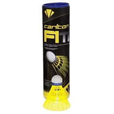 Dunlop F1 Ti Yellow badmintonové loptičky modrá balenie tuba 6 ks