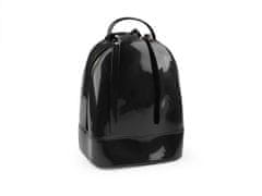 Dámsky / dievčenský batoh / crossbody kabelka 20x22 cm - čierna
