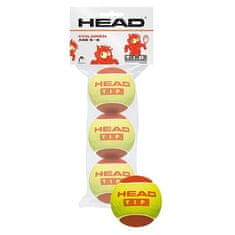 Head TIP Red 3ks tenisové loptičky balenie 3 ks