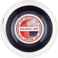 MSV Focus HEX tenisový výplet 200 m čierna priemer 1,23