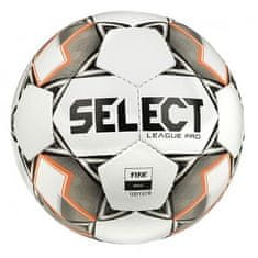SELECT FB League Pre futbalovú loptu biela-sivá veľkosť lopty č. 5