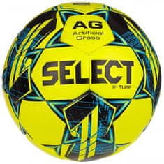 SELECT FB X-Turf futbalová lopta žltá-modrá veľkosť lopty č. 5