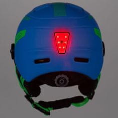 Rider PRO Light detská lyžiarska prilba modrá obvod 53-55