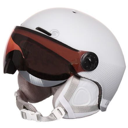 Etape Cortina PRO lyžiarska helma biela obvod 55-58