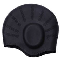 Ear Cap plavecká čiapka čierna balenie 1 ks