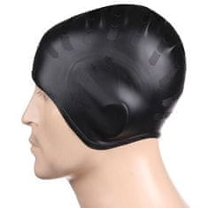 Ear Cap plavecká čiapka čierna balenie 1 ks