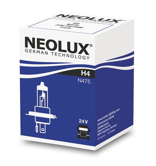 NEOLUX Standard H4 24V N475-ks
