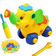 GFT Skrutkovací hračka pre deti - slon