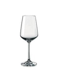 Crystalex Bohemia Crystal Poháre na biele víno Sandra 40728/250ml (set po 6ks)