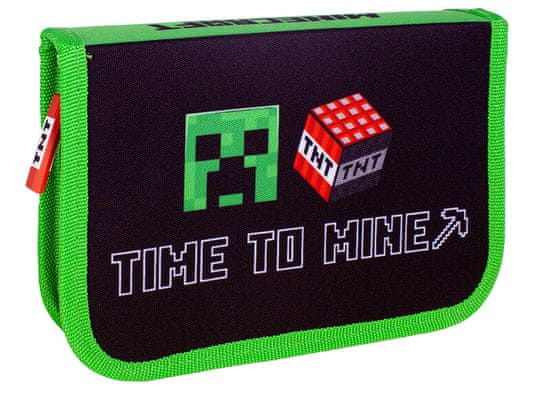 Astra Peračník 1 zips Minecraft Time to mine - prázdny