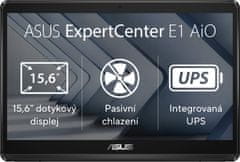 ASUS ExpertCenter E1 AiO (E1600) (E1600WKAT-BA043M), čierna
