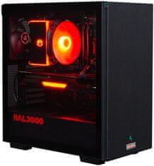 HAL3000 Online Gamer (R7 5700X3D, RX 6800 XT) (PCHS2750), čierna