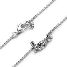 Pandora Originálny strieborný náhrdelník Love Moments 393076C01-45