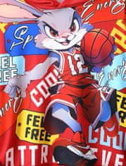 EXCELLENT Chlapčenská červená mikina veľkosť 134 - Basketbalový králik