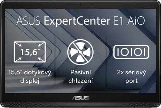 ASUS ExpertCenter E1 AiO (E1600) (E1600WKAT-BA041M), čierna