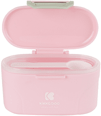 KikkaBoo Zásobník na sušené mléko s odměrkou 130 g Pink