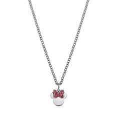 Disney Krásny oceľový náhrdelník Minnie Mouse N600583RPL-B.CS