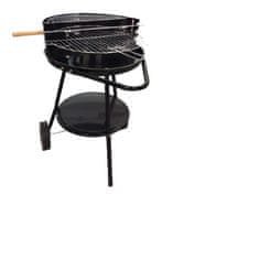 AB LINE 62018GL Barbecue gril okrúhly s kolieskami