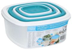 Alpina Box na potraviny sada 12 ks modrá