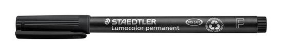 Staedtler Permanentný popisovač "Lumocolor 318 F", čierna, 0,6 mm, OHP, 318-9