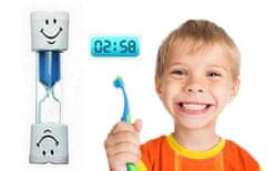 Verk Presýpacie hodiny na čistenie zubov - modré