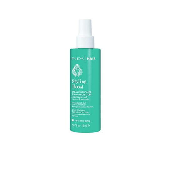 Pupa Ochranný sprej pre ľahké rozčesávanie vlasov Styling Boost (Detangling Heat Protector Spray) 150 ml