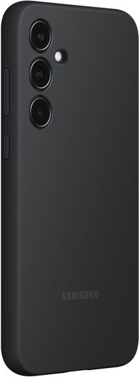 SAMSUNG silikonový zadní kryt pro Galaxy A35 5G, čierna