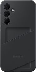 SAMSUNG ochranný kryt s kapsou na kartu pro Galaxy A35 5G, čierna