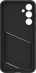 SAMSUNG ochranný kryt s kapsou na kartu pro Galaxy A35 5G, čierna