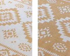 Elle Decor Kusový koberec Gemini 106022 Ochre z kolekcie Elle – na von aj na doma 80x150