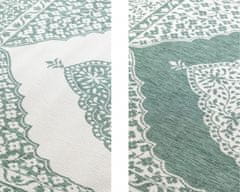 Elle Decor Kusový koberec Gemini 106025 Green z kolekcie Elle – na von aj na doma 80x150