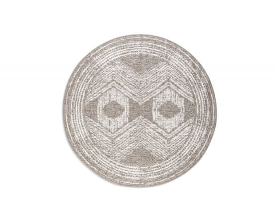 Elle Decor Kusový koberec Gemini 106031 Linen kruh z kolekcie Elle - na von aj na doma
