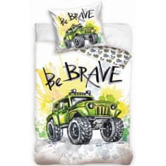 Tip Trade Bavlnené posteľné obliečky Jeep - Be Brave
