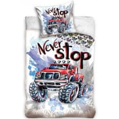 Tip Trade Bavlnené posteľné obliečky Monster Truck - Never Stop