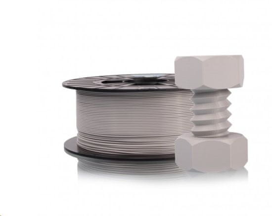 Plasty Mladeč tisková struna (filament), PETG, 1,75mm, 1kg (40320000), šedá
