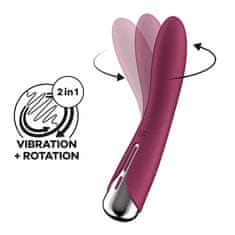 Satisfyer Satisfyer Spinning Vibe 1 (Red), rotujúci vibrátor